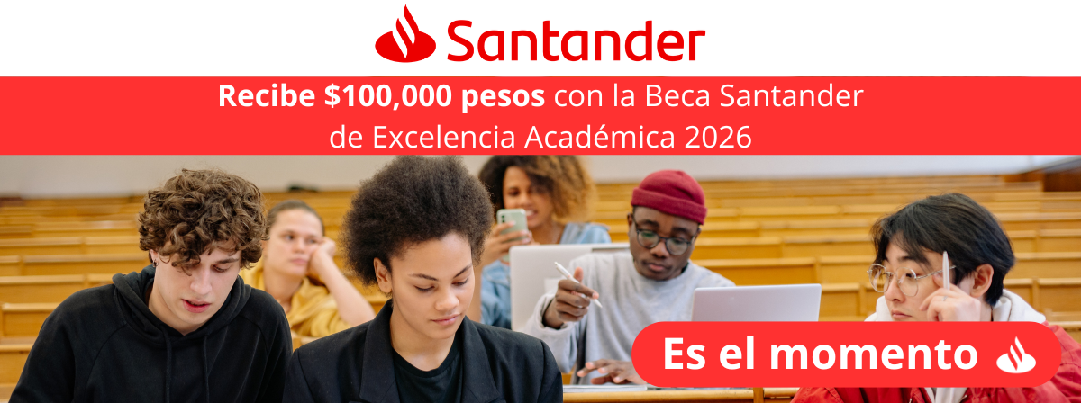 Beca Santander de Excelencia Académica 2026